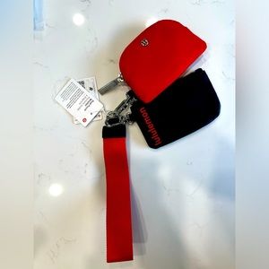 Lululemon dual pouch wristlet